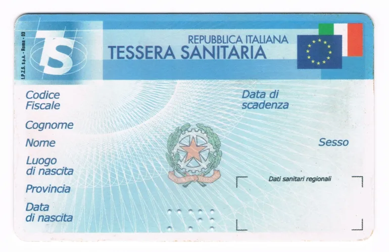how to obtain a tessera sanitaria in Italy
