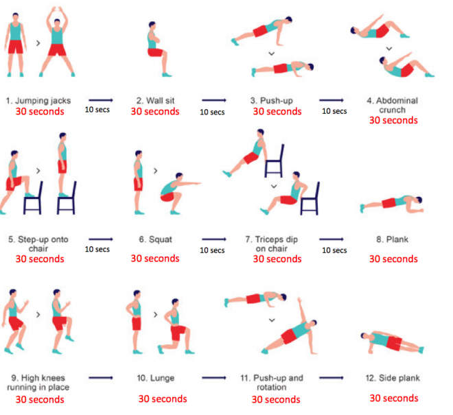 7 minutes workout