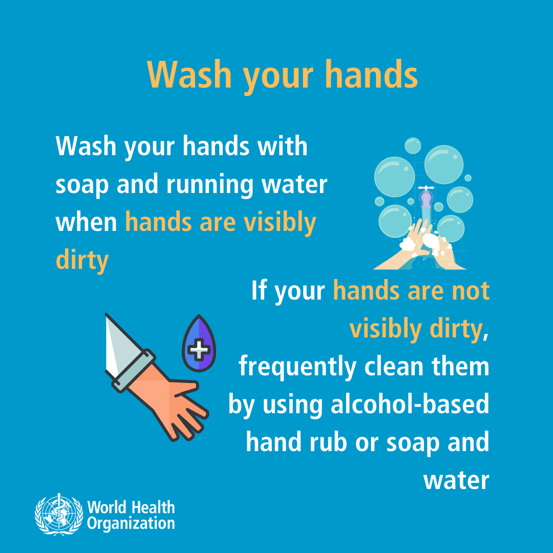 wash your hands