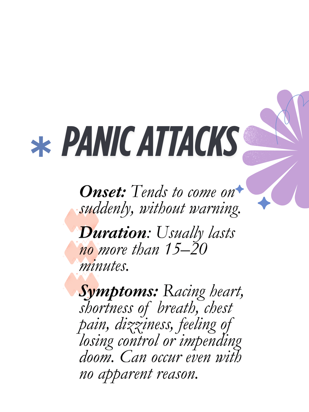 panic attacks